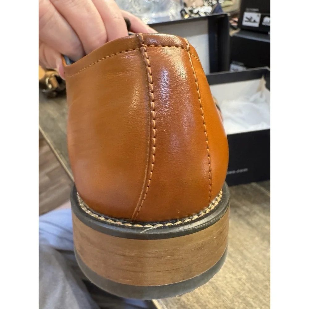 Bruno Marc Louise 2 Cap Toe Brown Dress Oxford‎ Shoe